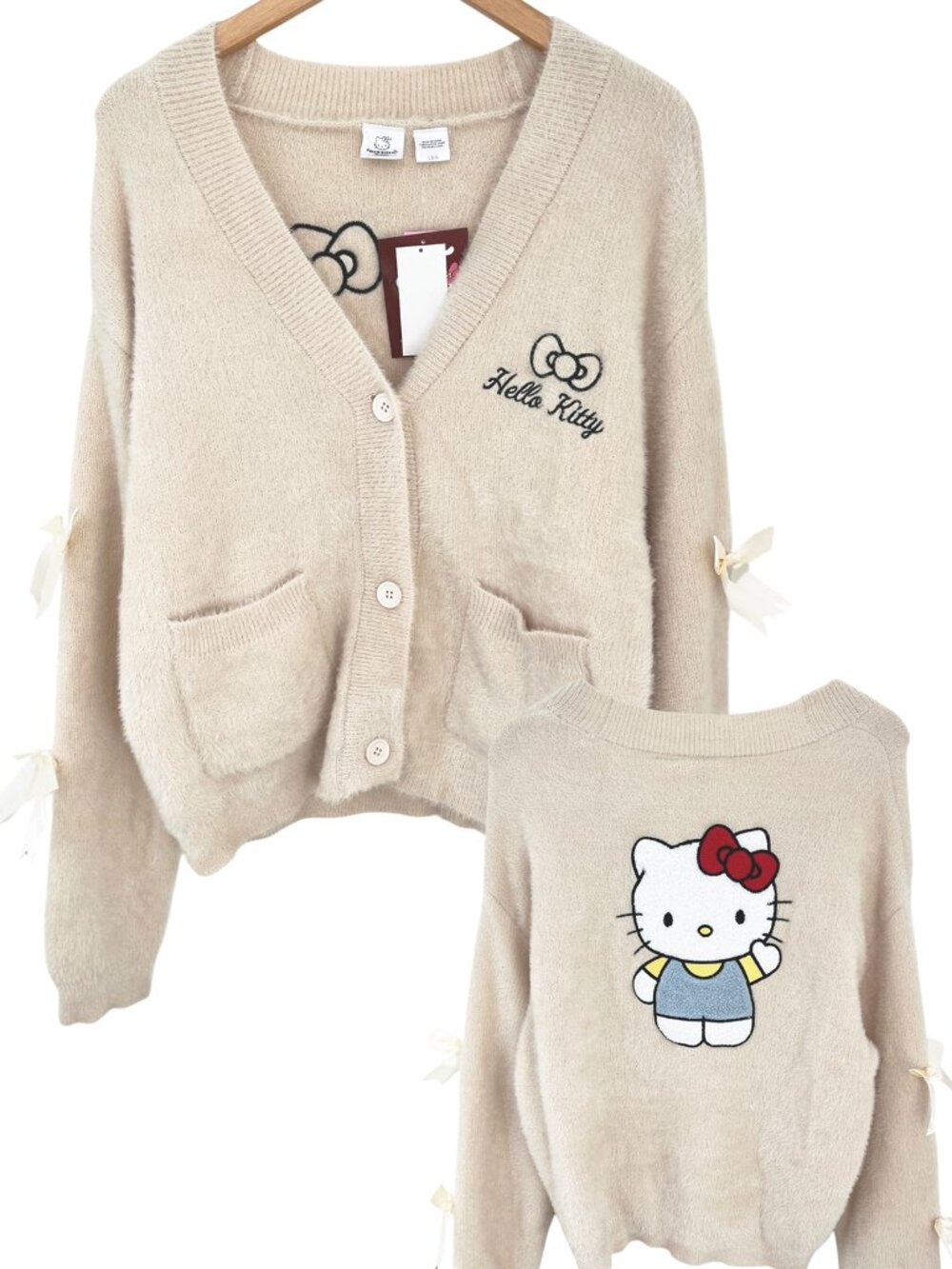 Sanrio Hello Kitty Women’s Cardigan Large NWT